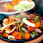 Steak, Chicken, Shrimp or Combo Fajitas $20.50