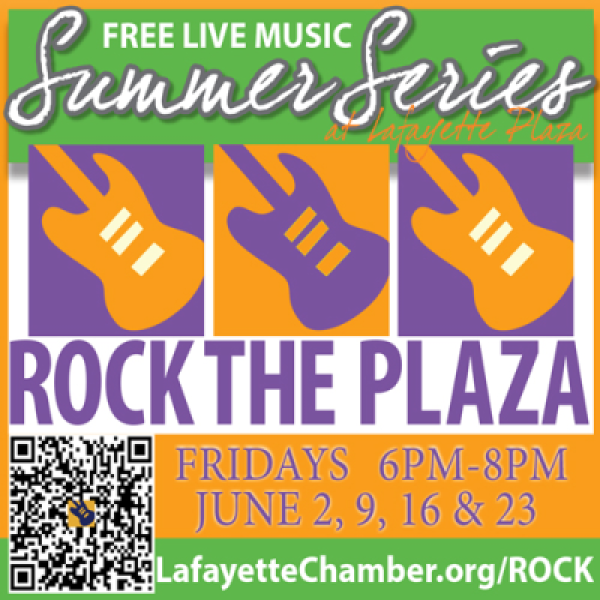 Rock the Plaza, Music Concerts, Lafayette 2023 Event Calendar