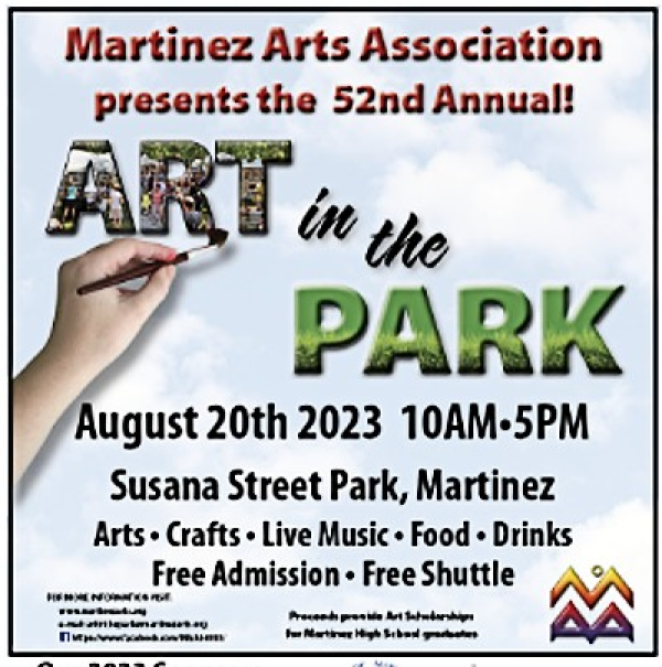 Art in the Park - Martinez 2023 | Event Calendar | Contra Costa Live