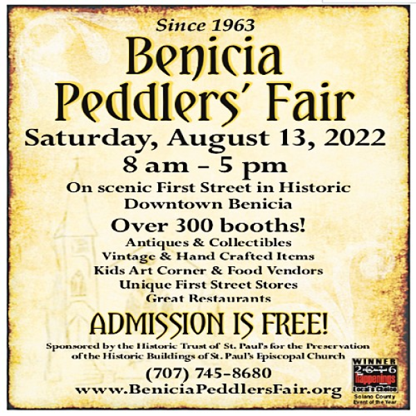 Benicia Peddlers Fair Event Calendar Contra Costa Live