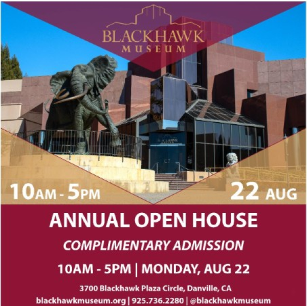 BLACKHAWK MUSEUM ANNUAL OPEN HOUSE Event Calendar Contra Costa Live