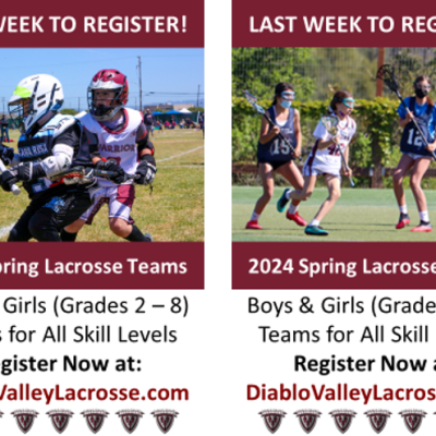 Youth Lacrosse - 2024 Spring Registration