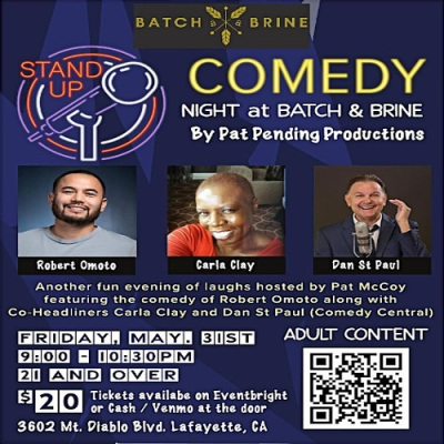 Batch & Brine Comedy Night