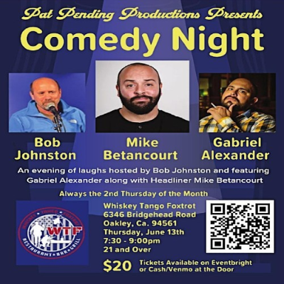 Whiskey Tango Foxtrot Comedy Night