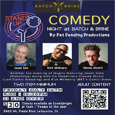 Batch & Brine Comedy Night