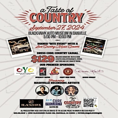 A Taste of Country Concert for ALS Cure, Danville