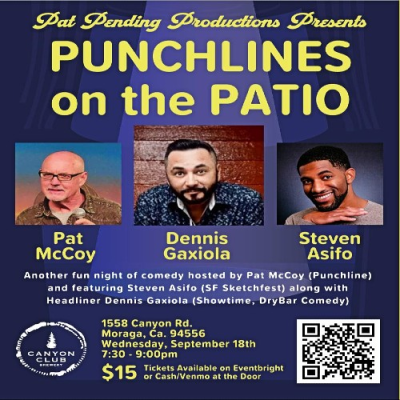 Punchlines on the Patio