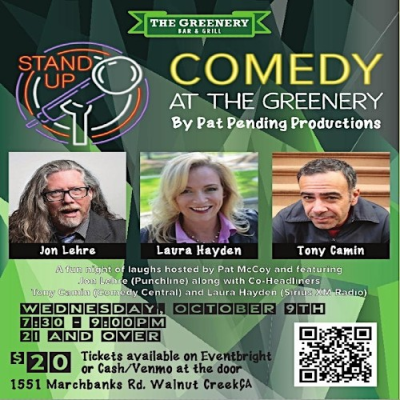 Comedy Night at The Greenery