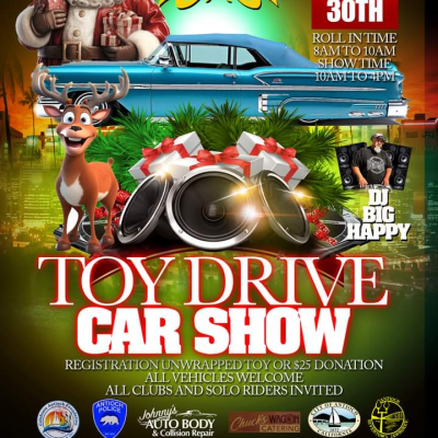 Toy Drive Car Show