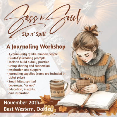 Sass n' Soul Sip n' Spill Journaling Workshop