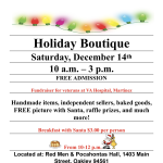 December Holiday Boutique